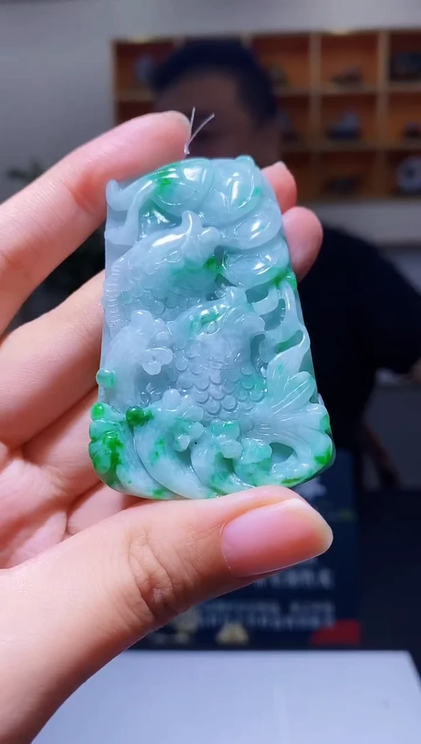 翡翠未镶嵌颈饰M-@@HJZR73026