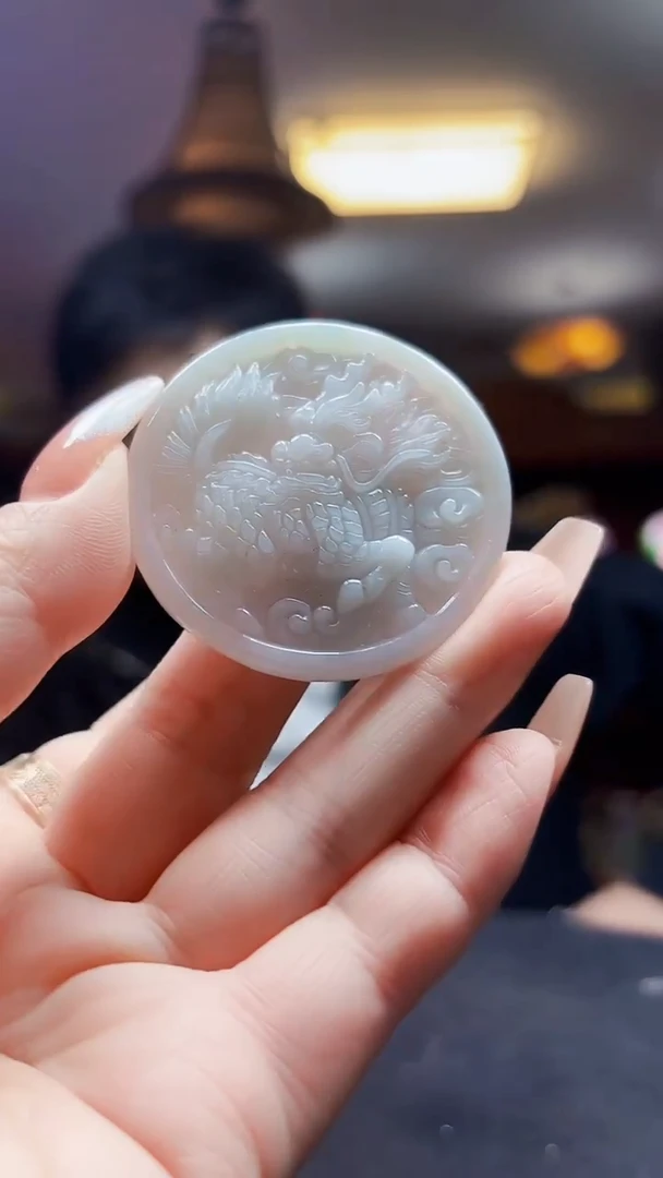 颈饰未镶嵌翡翠55/1127/Y/麒麟