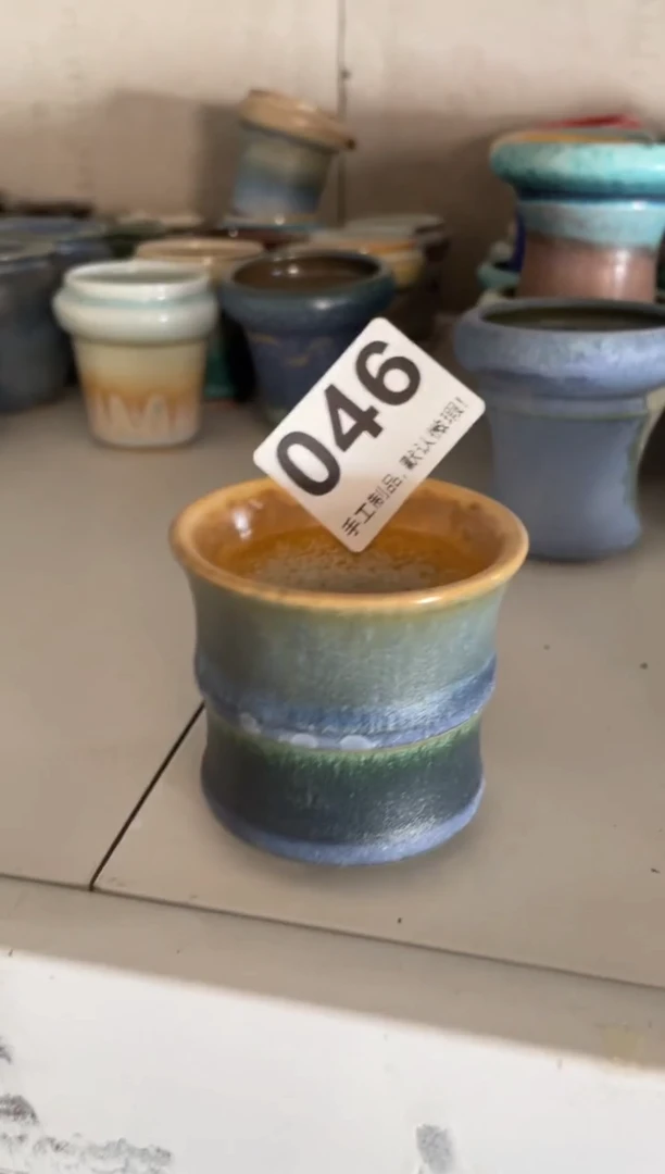 瓷片?****)046知木小芳花盆