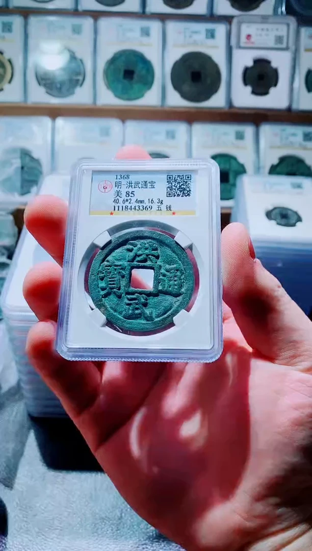 【闪购商品】铜古钱币洪武尾号369