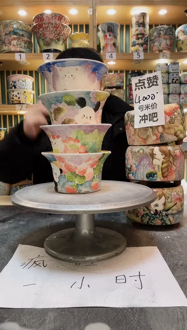 陶默认微瑕一物一拍0104-018-4个