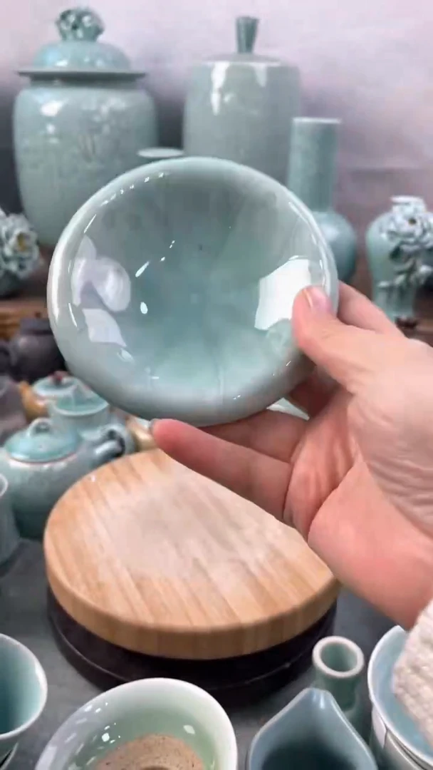 【闪购商品】特价 微瑕 慧仙青瓷