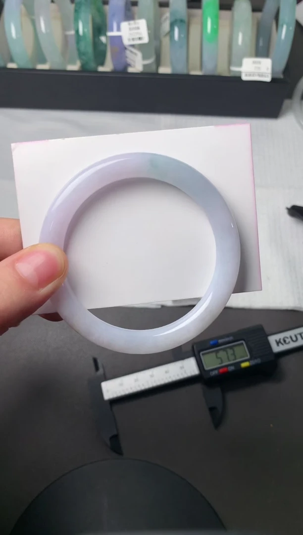 【闪购商品】翡翠手镯（圆镯）未镶嵌57.7*9.2*9.2