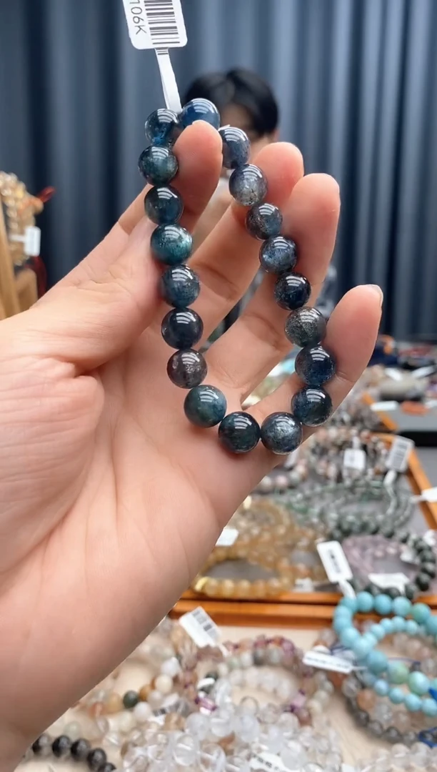 水晶手链未镶嵌蓝晶