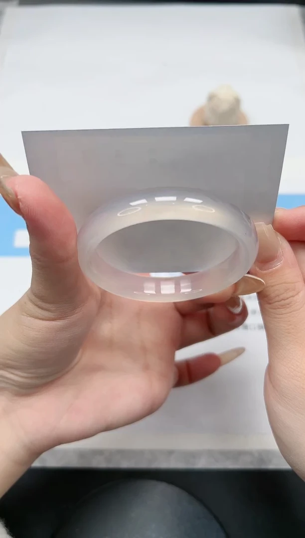 【闪购商品】玛瑙/玉髓手镯未镶嵌74/53.4荔枝