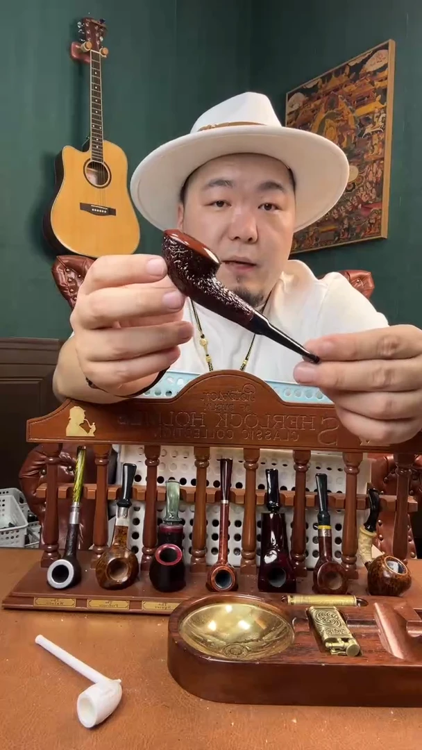 石楠木木雕款意大利进口石楠木烟斗