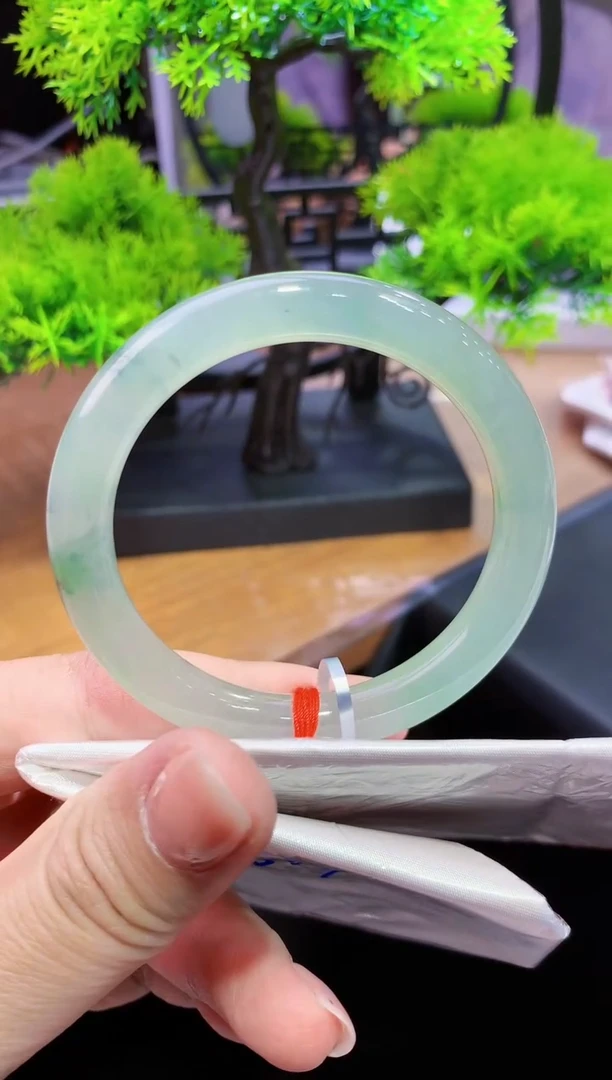 未镶嵌手镯翡翠k75天然A货缅甸翡翠53.4