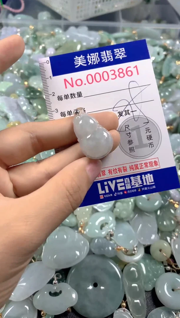 颈饰未镶嵌翡翠3861