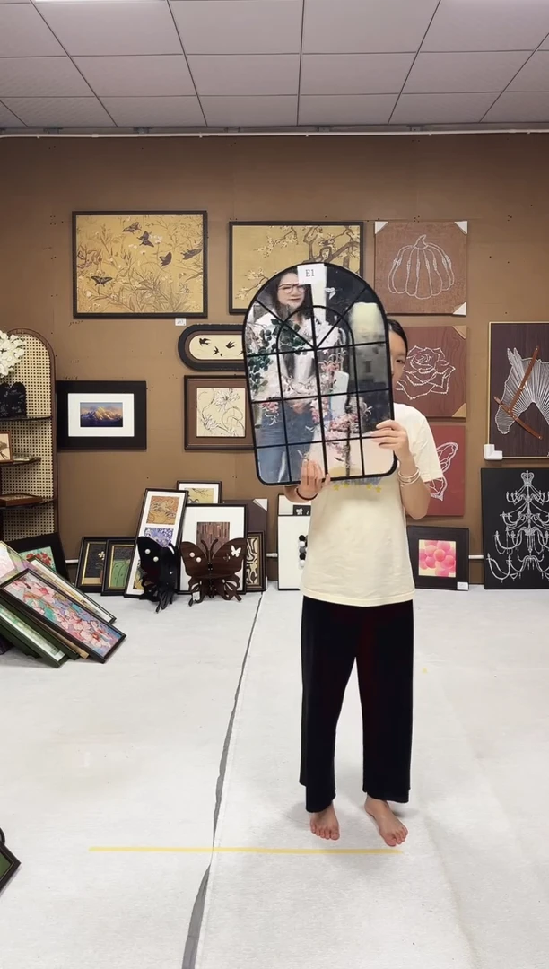 竖款镜子画  40*60