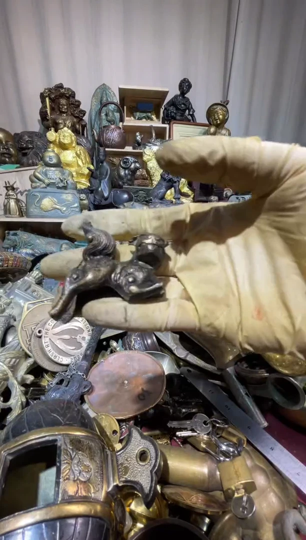 大阪回流铜器摆件166