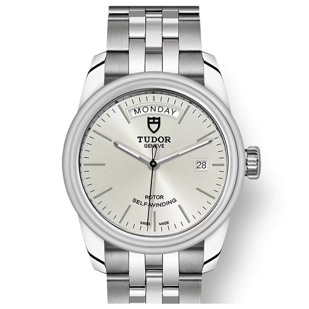 99新 TUDOR/帝舵  梵象批发/骏珏/黑白盘/机械/39mm/19400