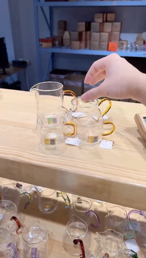 禾器-青云壶-琥珀色+瀚然琥珀+清禾杯*2