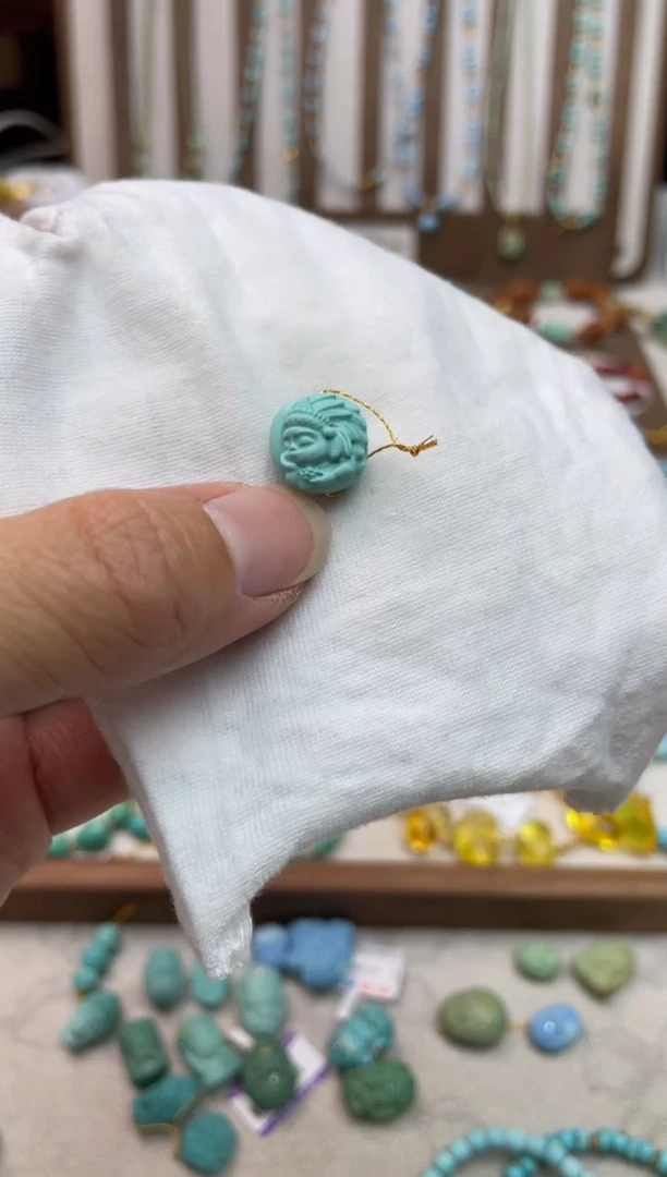 未镶嵌绿松石珠宝奇石34