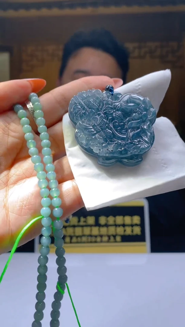 定制翡翠未镶嵌闪购毛货链接LYH023