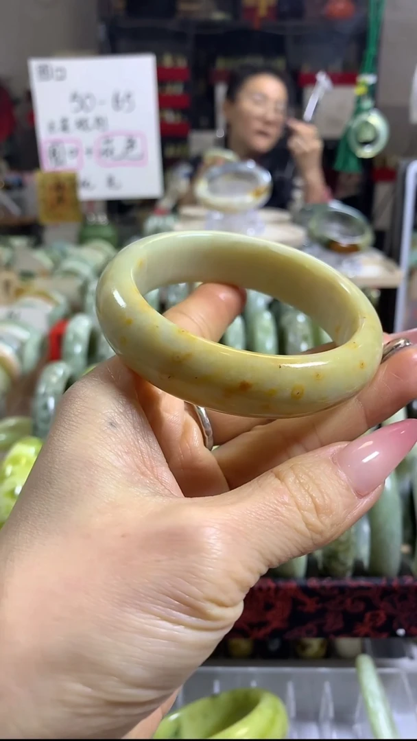 未镶嵌岫玉手镯16 58+ 包容