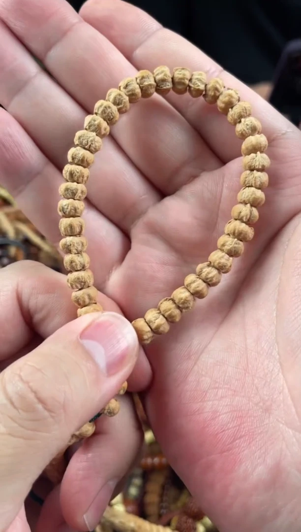 柏香籽/百香籽手串王胖子文玩工作室龙骨单圈