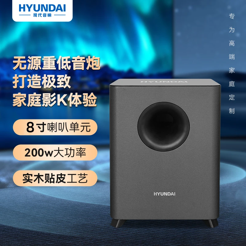 HYUNDAI现代旗舰版家庭影院KTV专用大功率重低音炮音响