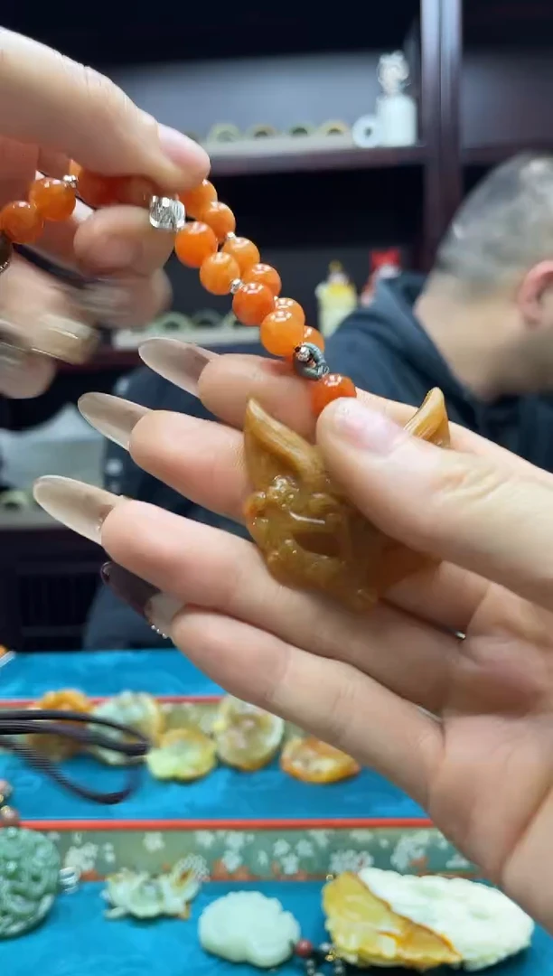 未镶嵌岫玉吊坠·多样性发货*拍一发一