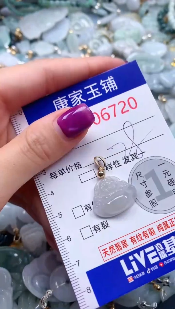颈饰未镶嵌翡翠6720