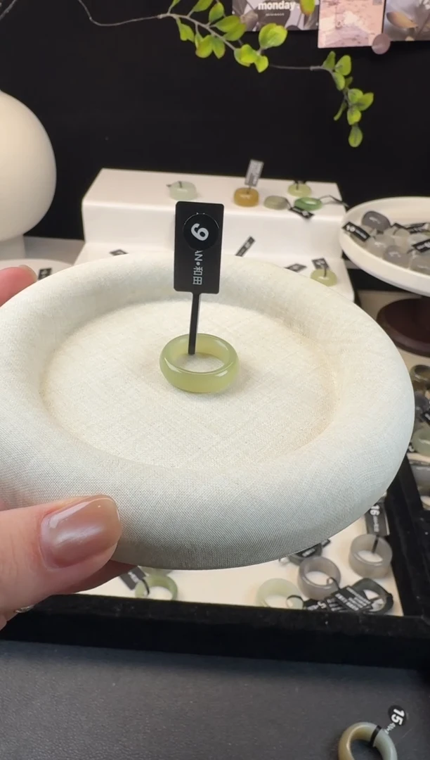 【闪购商品】和田玉戒指未镶嵌11