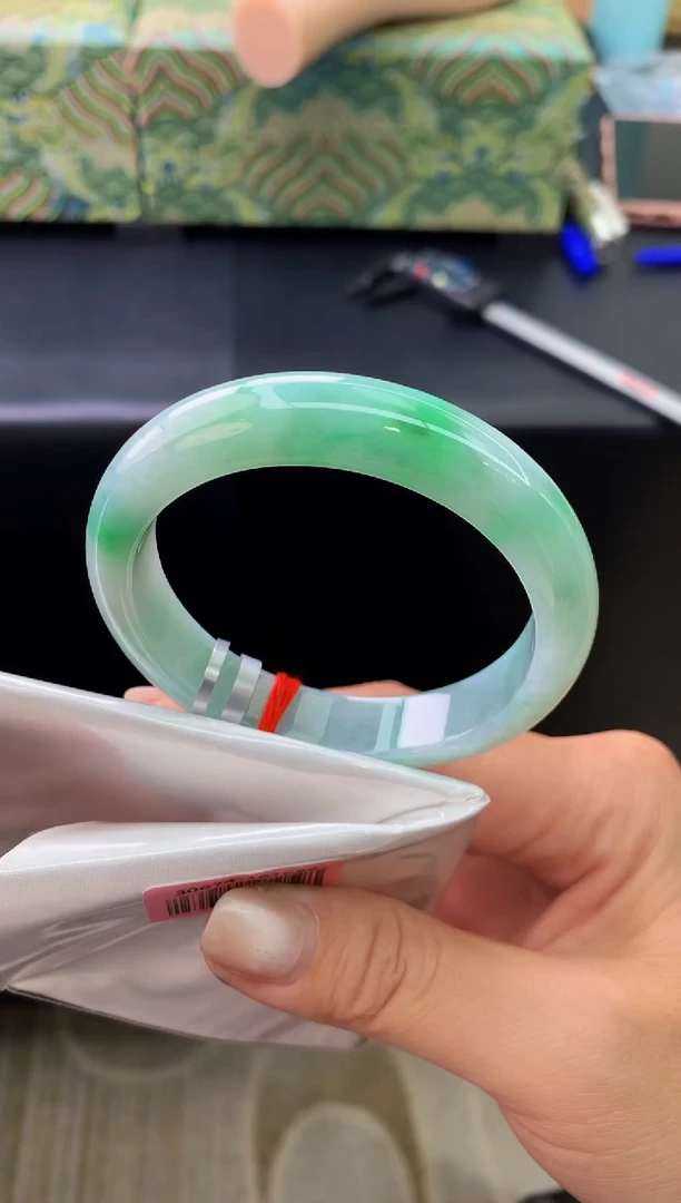 未镶嵌手镯翡翠翡翠翡翠k158圈口55.6