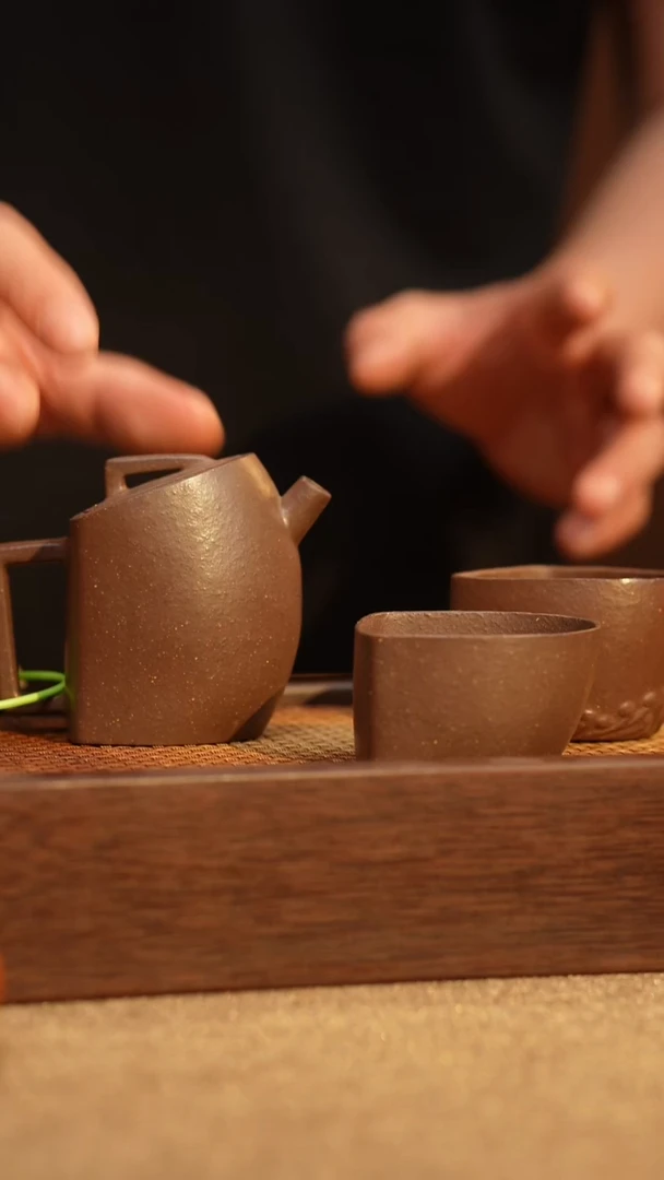 茶壶紫砂几何杨帆套组
