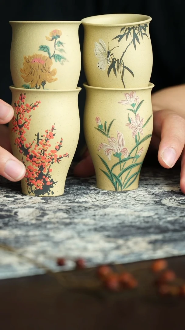 茶杯紫砂15号宜兴紫砂主人杯