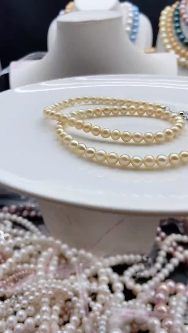 【闪购商品】淡水珍珠颈饰未镶嵌1