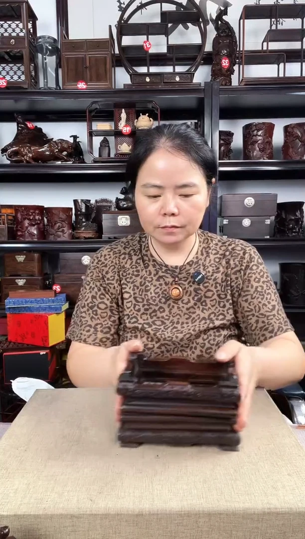 木如*令791瑕疵老李红木工艺品