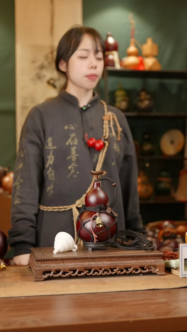 220号精品天然大漆酒葫芦一物一拍~