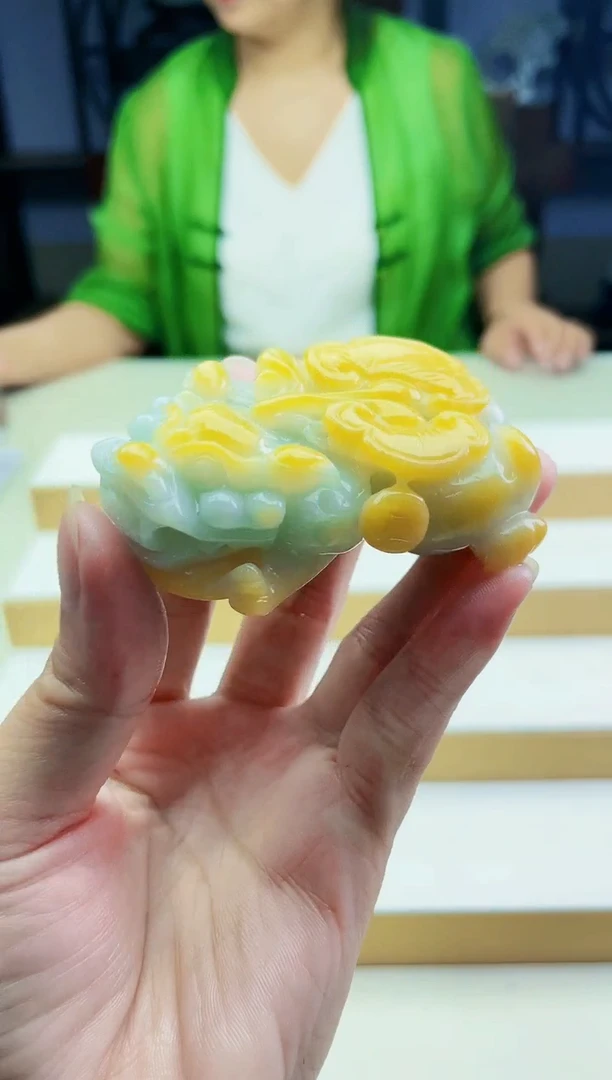 未镶嵌定制翡翠毛货09280195