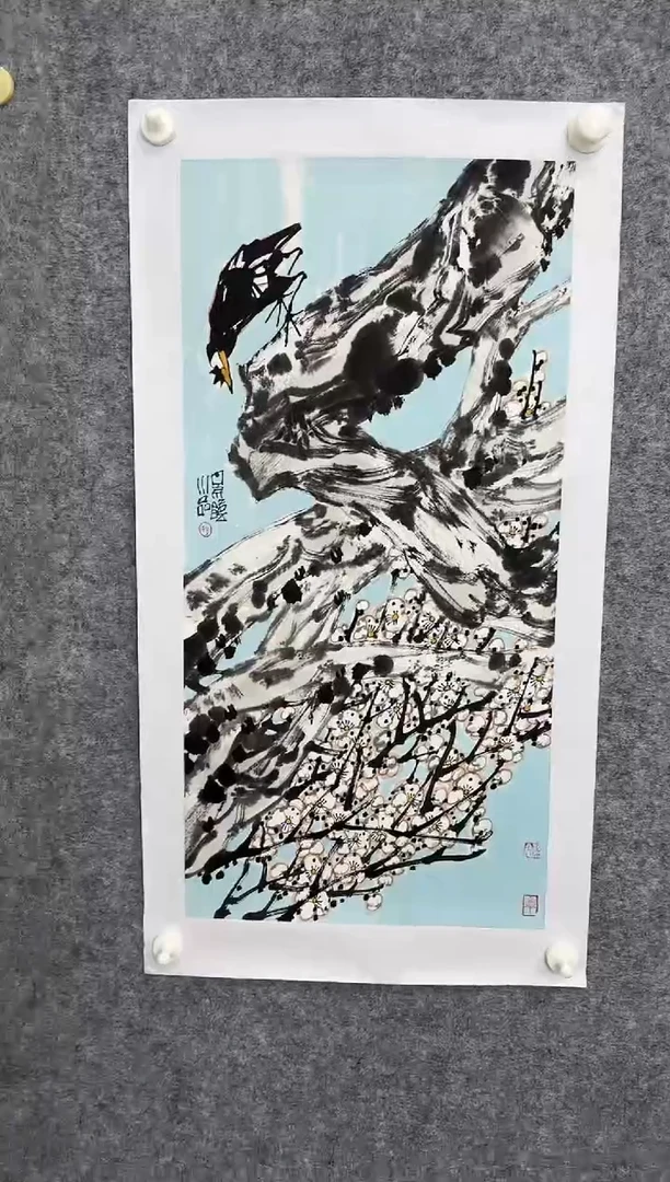 国画DH-ZYF花鸟绘画作品