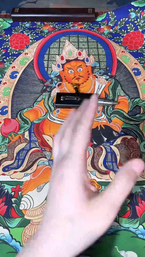 卷轴画龙妹唐卡直播tk16