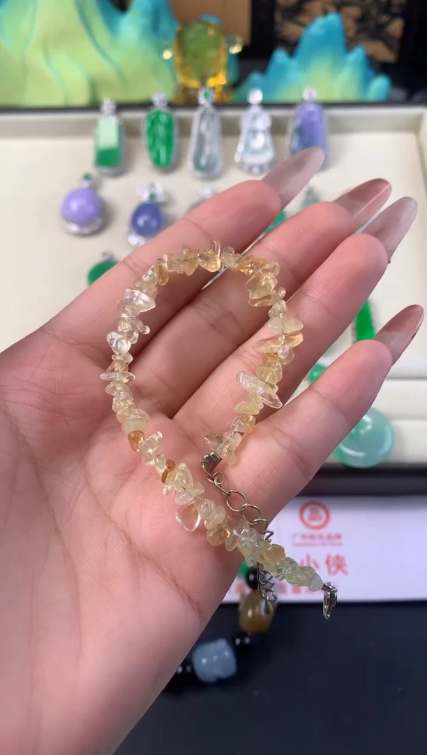 未镶嵌手串水晶手串