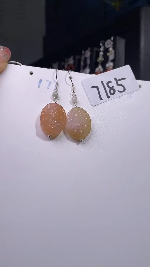 未镶嵌耳饰玛瑙/玉髓喜欢拍