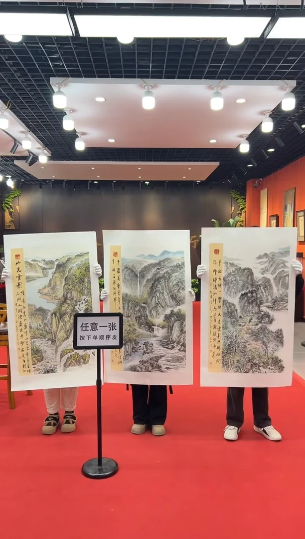 【闪购商品】国画道一老师亲笔绘画作品B17