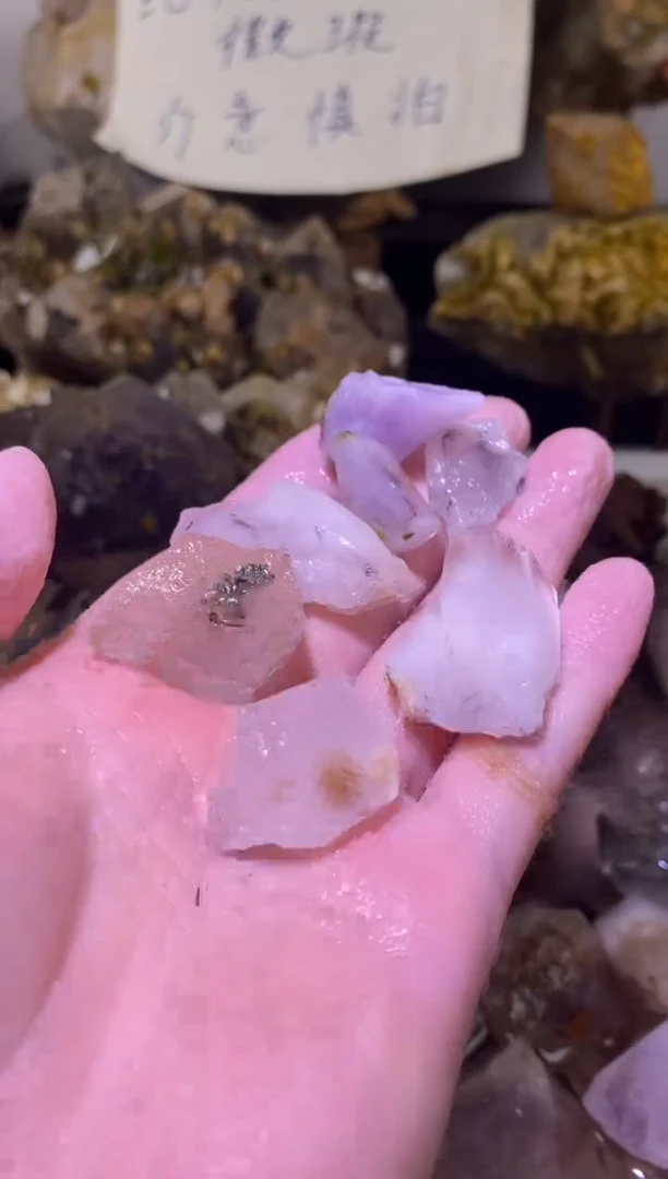 未镶嵌珠宝半成品水晶64号7颗