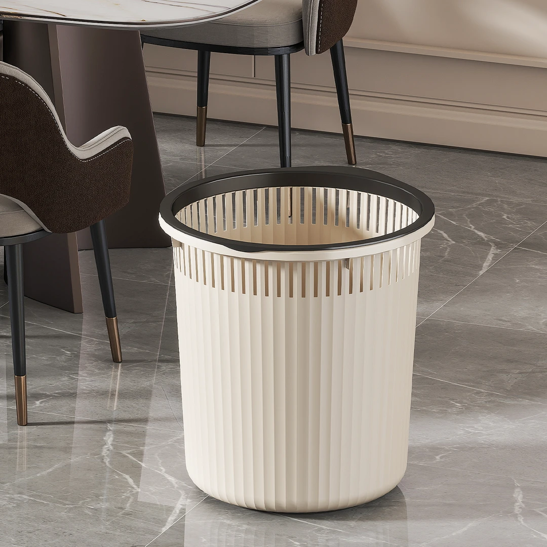 【拍一发二】大号加厚家用专用轻奢客厅卧室厨房卫生间压圈垃圾桶