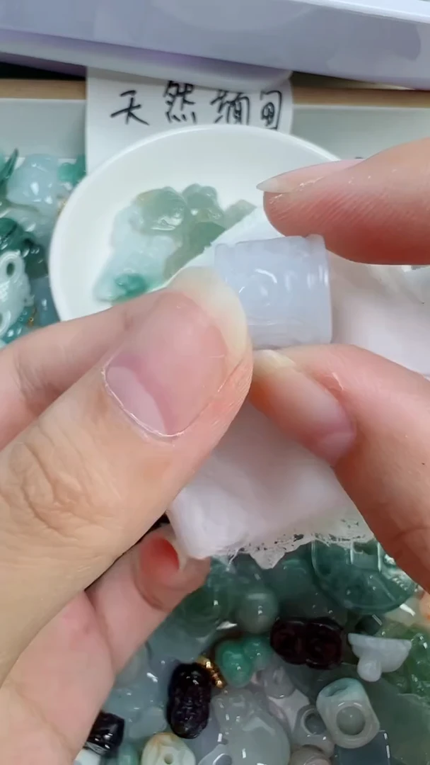 散珠翡翠58号链接，A货翡翠