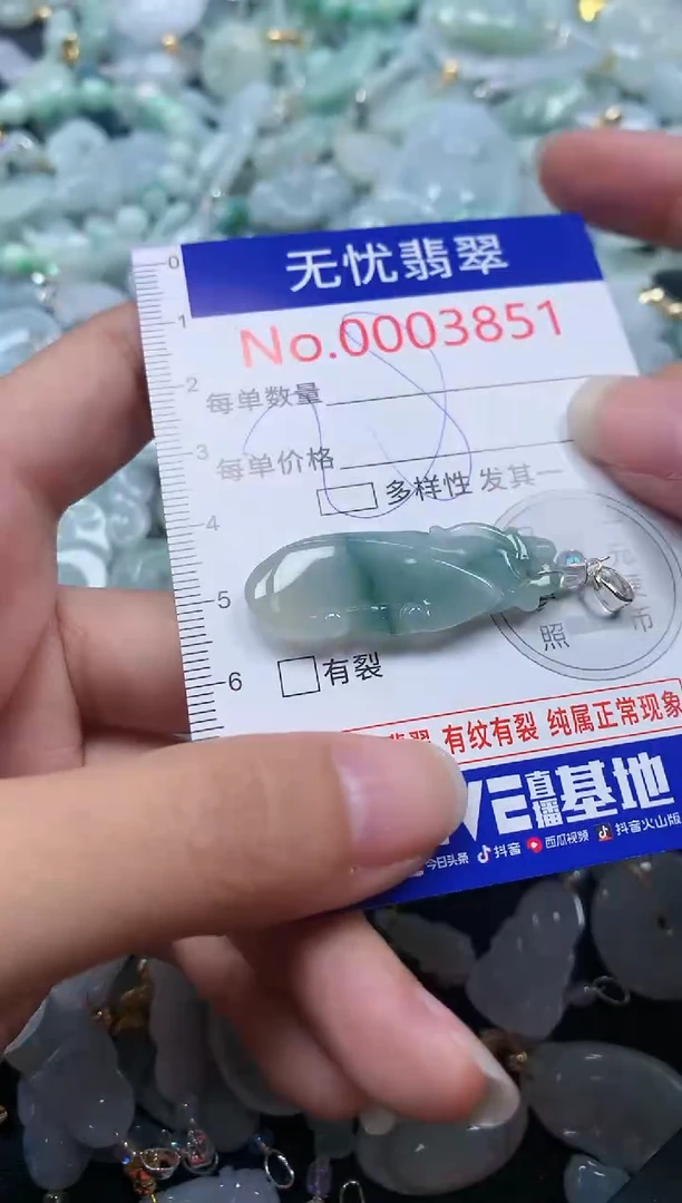 颈饰未镶嵌翡翠3851