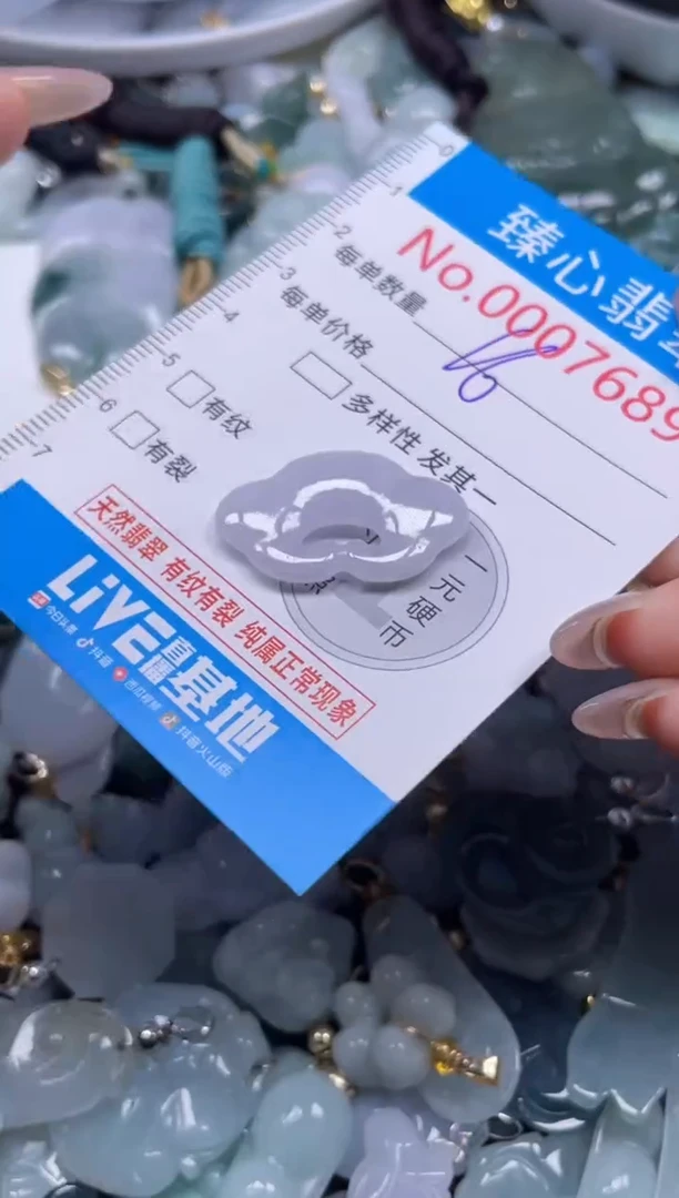 颈饰未镶嵌翡翠7689