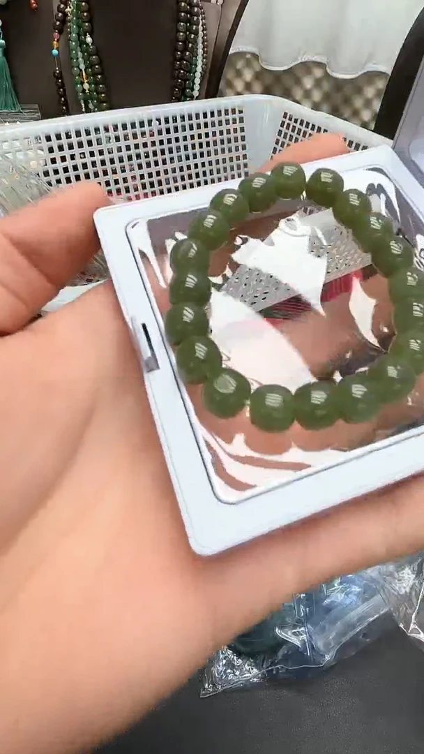 和田玉未镶嵌颈饰r-33  手串