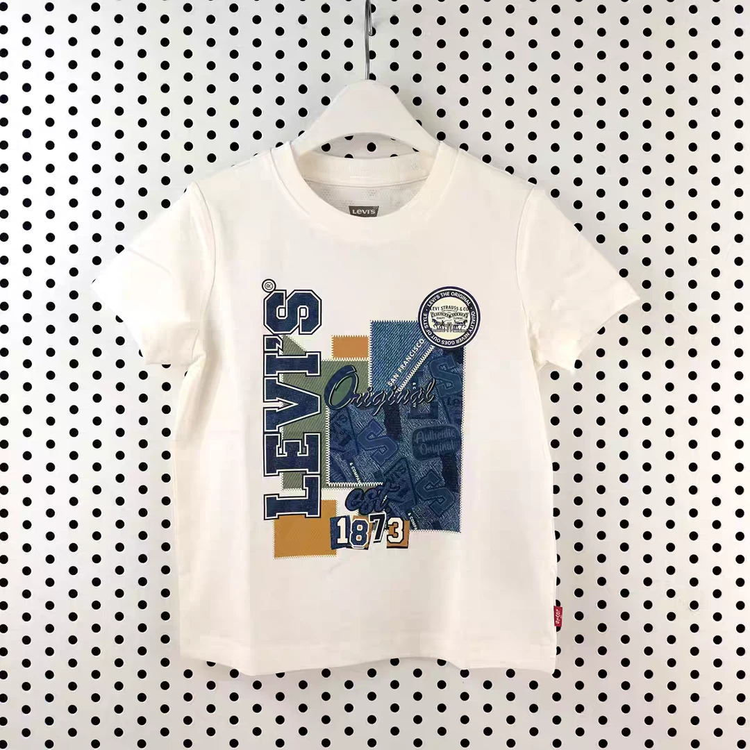 Levi's李维斯儿童上装短袖夏季舒适休闲时尚圆领短袖T恤LV2522031