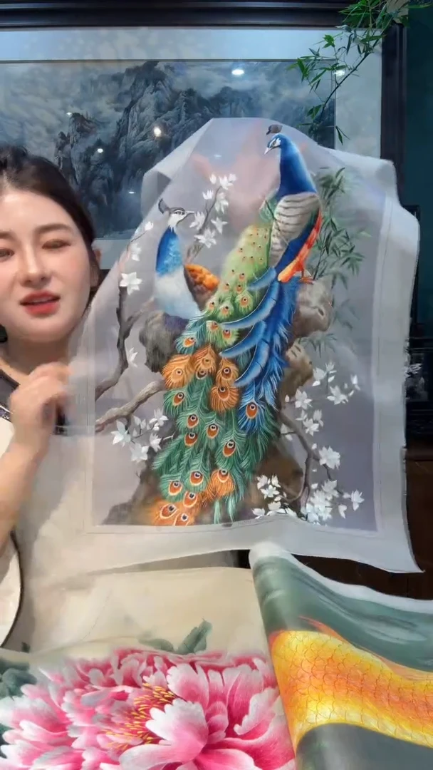 刺绣非遗苏绣手工刺绣