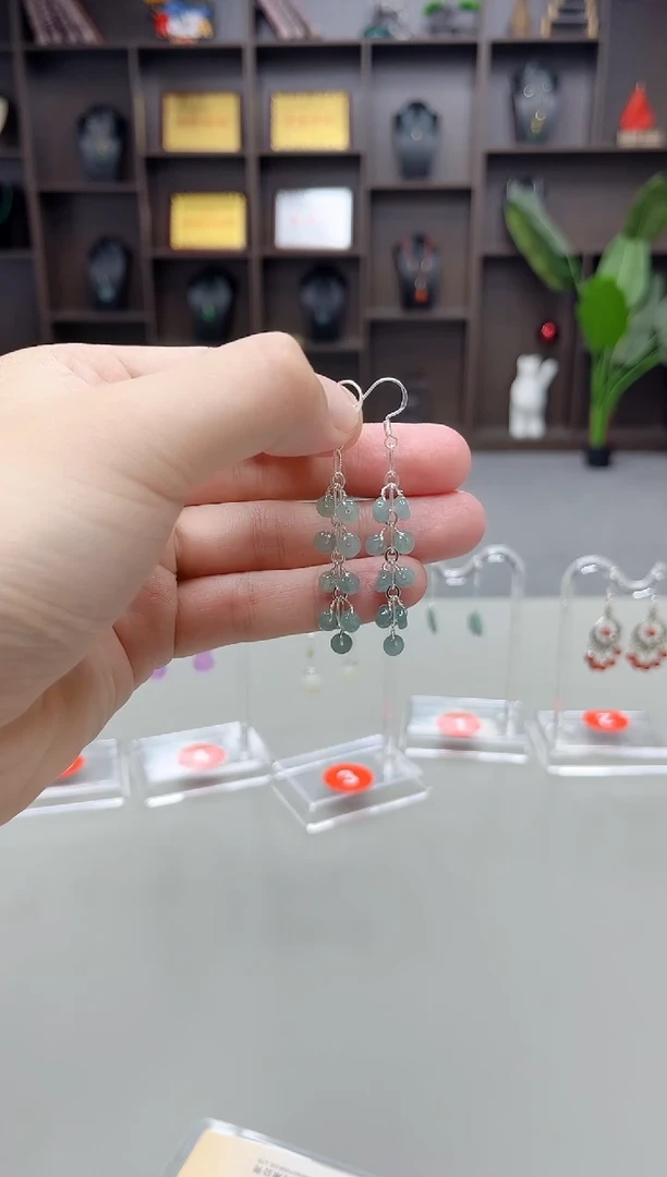 未镶嵌翡翠耳饰911000