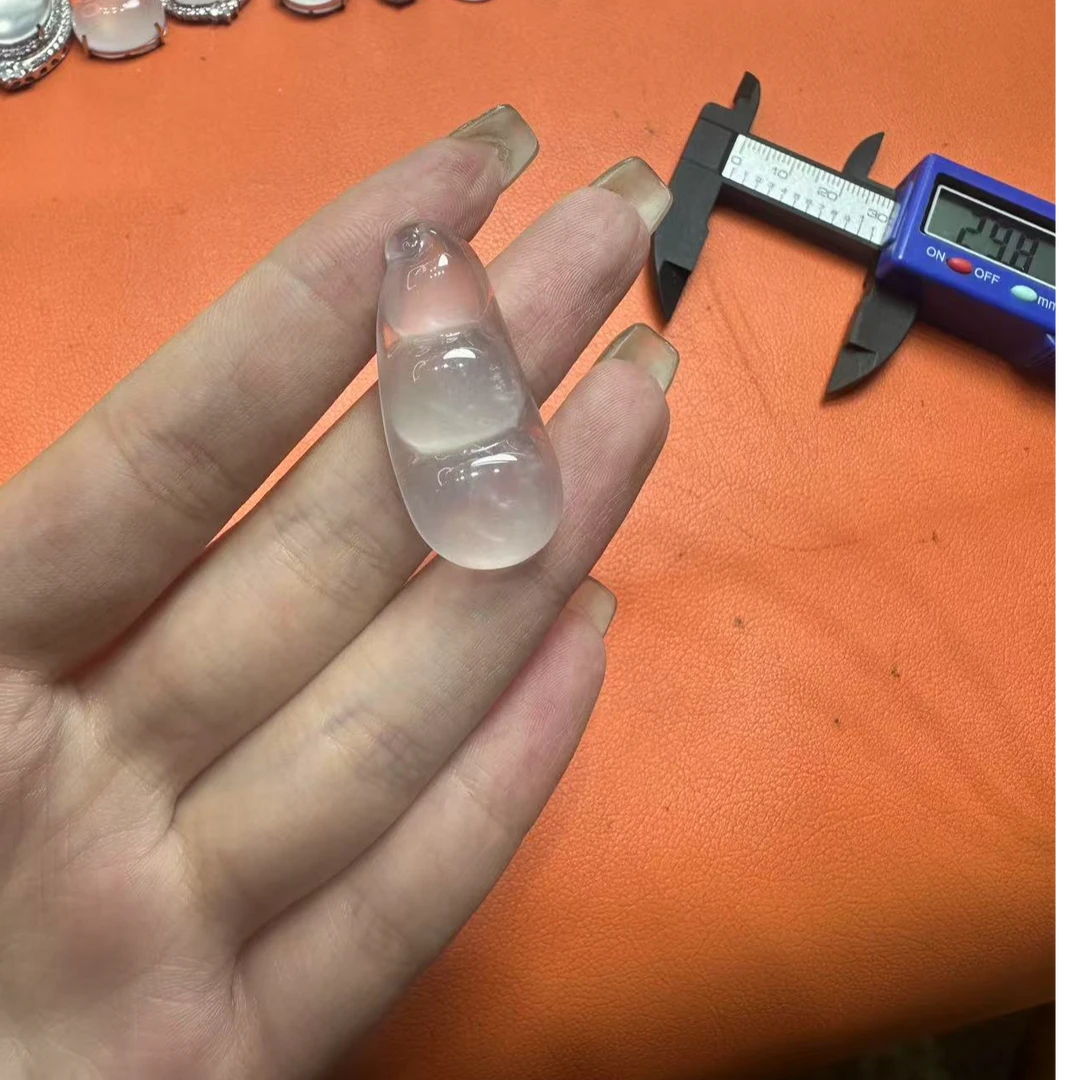 天然石英质玉豆子