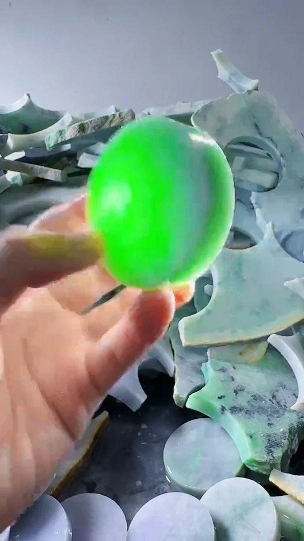 裸石翡翠缅甸翡翠A货文2522