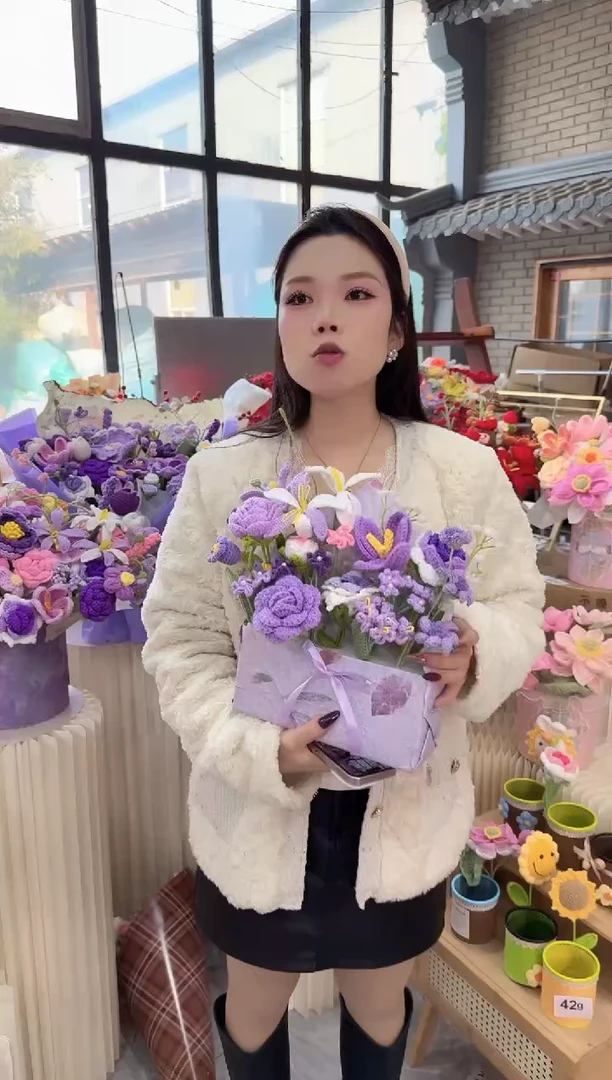 非遗手工定制花束，孤品清仓！