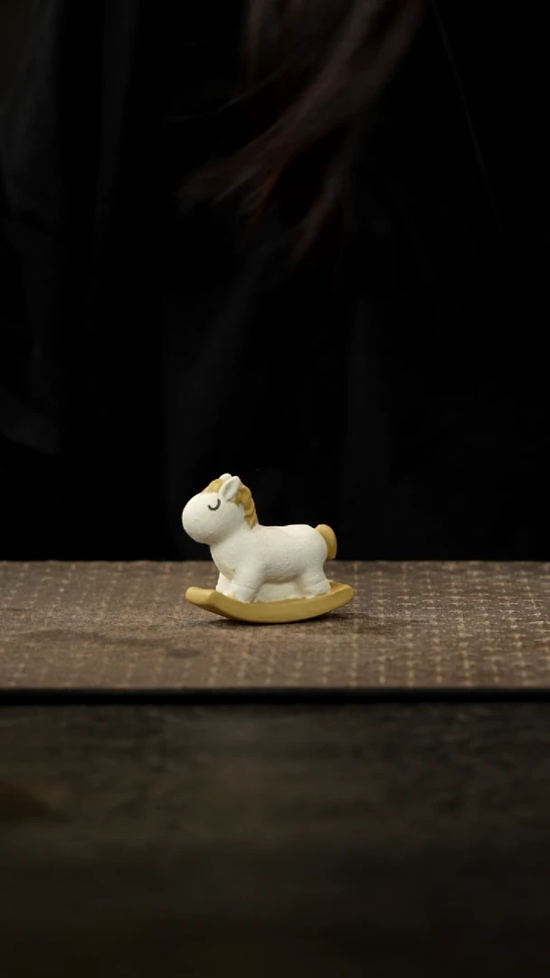 茶壶紫砂摇摇马茶宠