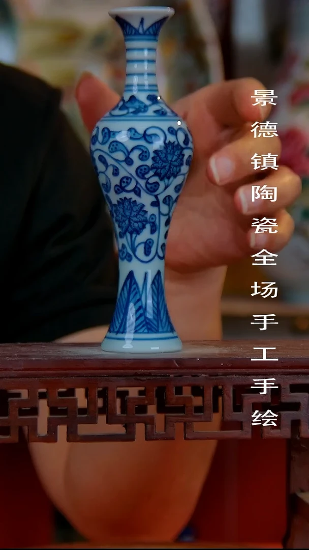 摆件景德镇陶瓷 全场手工手绘